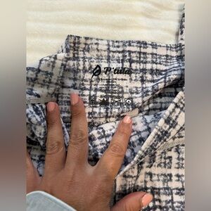 P'tula Black and White Patterned leggings